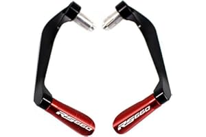 HRYZN Hebel schützen Für Aprilia RS 660 RS660 2021 2020 Tuono 660 Motorradzubehör CNC Lenkergriffe Bremskupplungshebel Schutzfolie (Color : Red)