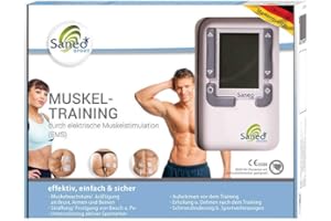 SaneoSPORT EMS TENS Muskelstimulator – effektives Ganzkörpertraining und Muskelaufbau, deutsche Markenqualität