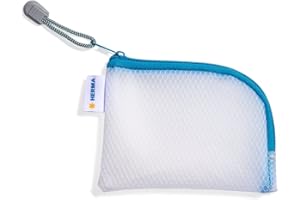 HERMA Torba na dokumenty A7 z zamkiem błyskawicznym, wodoszczelna, mini kieszeń na zamek błyskawiczny, zamykana teczka na dokumenty z tworzywa sztucznego, z zamkiem błyskawicznym, półprzezroczysta, 14