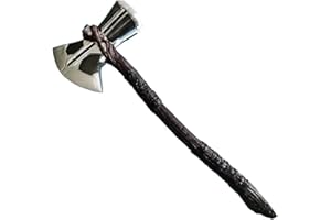 Yodeal Thor's Stormbreaker Axe Battleax PU Foam 28inch Replica Cosplay Props Gifts, Grey