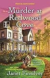 Front cover for the book Murder at Redwood Cove by Janet Finsilver