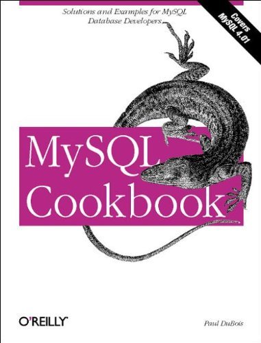 MySQL Cookbook by Paul DuBois (2002-11-30) en ligne