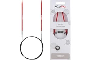 KNITPRO Knit Pro 80 cm x 3,50 mm Aiguilles à Tricoter circulaires Fixes Multicolore