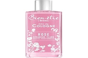 BIEN ETRE Bien-être – Eau de Cologn Rose mit Geranium/Ylang – 250 ml
