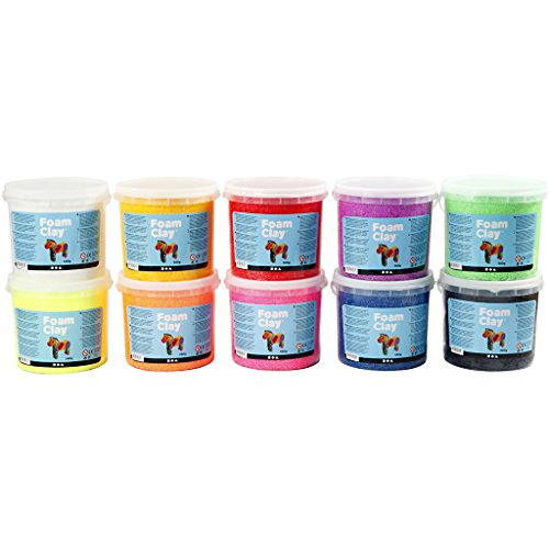 Foam Clay®, sortierte Farben, 10x560g - 2