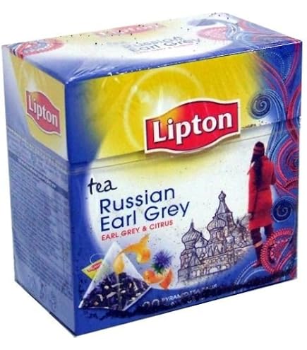3 x 20 Tea Twinings Russian Earl Grey Black Tea (3 x 20 pieces