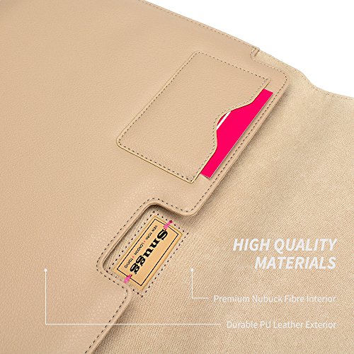 Macbook Pro 15 Sleeve (Beige), Snugg – Hülle mit lebenslanger Garantie für Macbook Pro 15 - 2