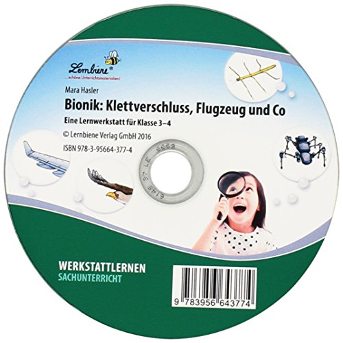 Preisvergleich Produktbild Bionik: Klettverschluss, Flugzeug und Co (CD-ROM): Grundschule, Sachunterricht, Klasse 3-4