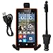 Produktbild iProtect KFZ Auto Halterung zum Aufladen Universal + Micro USB Ladekabel KFZ Adapter 1,5V für Microsoft Lumia 535 / 435 / 532