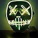 Produktbild Rowentauk Halloween Scary LED-Maske, Halloween Cosplay LED Leuchten Maske Festival Halloween-Kostüm