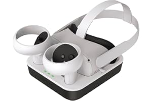 Venom Base de Carga con Paquetes de baterías Recargables para Meta Quest 2