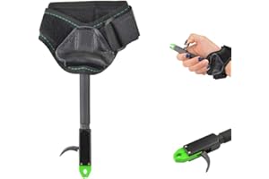 ZSHJGJR Tir à Arc Déclencheur Arc Compound Release Aid Réglable Trigger Libération Accessoire pour Chasse Étrier de poignée pour Jeunesse