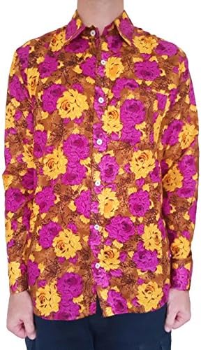 Bent Banani Floral Men's Shirts - WHITING (Full Sleeve)