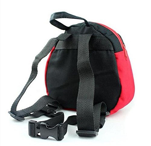 Westeng Anti-lost Backpack Kids Toddler Walking Safety Harness School Bag Cartoon Pattern with Removable Padded Strap