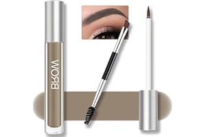 ZSSEMEI Wasserfestes Augenbrauen gel für Lang Anhaltendes, Semi-permanentes Flüssiges Getöntes Augenbrauengel Make-up Mit Pinsel Set, Schweißfest, natürlich (Blonde)