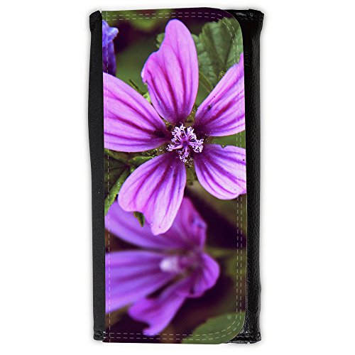 Preisvergleich Produktbild Portemonnaie Geldbörse Brieftasche / / F00024615 Red-Stemmed Reiherschnabel Blume / / Large Size Wallet