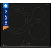 Balay, Induction hob, 60 cm, Zone 32 cm, Black, 3EB967FR | Touch control, Sprint function, Programmable, Child safety.