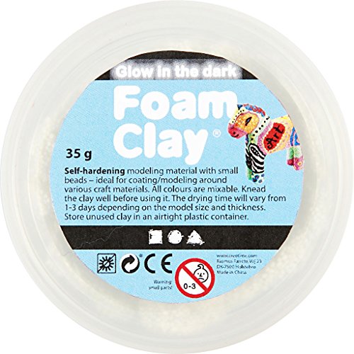 Foam Clay®, Leuchtet im Dunkeln, 35g - 4