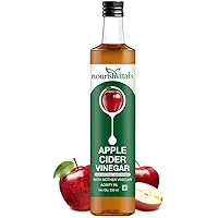 NourishVitals Apple Cider Vinegar with Mother Vinegar - 250 ml
