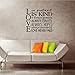 Price comparison product image Gcbpwh Proverbs Wall Stickers Plane Wall Decoration for Home Decor Love is A Long-Lasting Patience Quote Wall Sticker Design