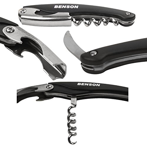 Kellnermesser Korkenzieher Kellnerbesteck Flaschenöffner Wein Kellner Messer