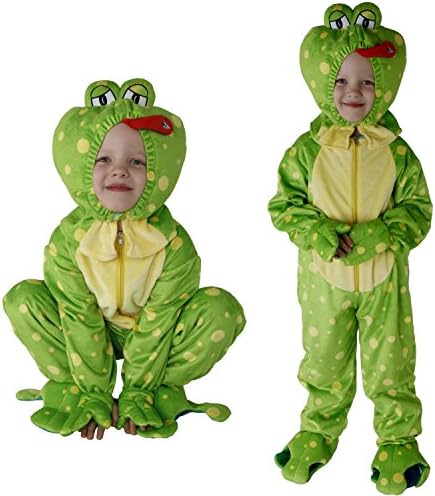 Children´s Fasching Costumes Animals for UK Sizes 2-8 Years Onesize in Designs Rabbit, Dog, Cat, Panda, Fox, Frog, Crocodile, Dolphin and Cow