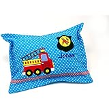 Feuerwehr Mini Kuschelkissen mit Namen