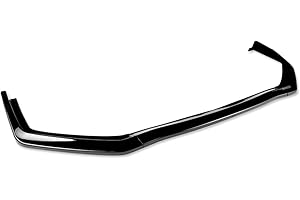 DNA Motoring 2-PU-674-PBK CS-Style Glossy Finish Front Bumper Lip Compatible with Subaru WRX STI Sedan 15-21