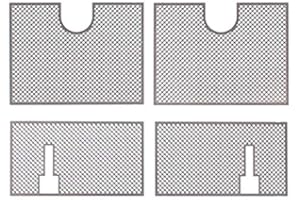 Bnwoinb Decoration Metal Protective Net Armored Metal Guard Plate for 1/16 Heng Long German Tiger 3818 RC Tank Upgrade Parts, Silver, (404859)