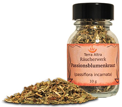 Preisvergleich Produktbild Terra Altra - Räucherkaut: Passionsblumenkrautin Weithalsflasche 10g