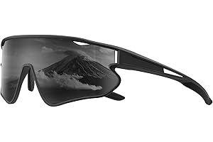 HENGOSEN Sports-Sunglasses Polarised-Sunglasses-Mens Cycling-Running Sun-glasses : Driving Motorbike Fishing UV400 Protection
