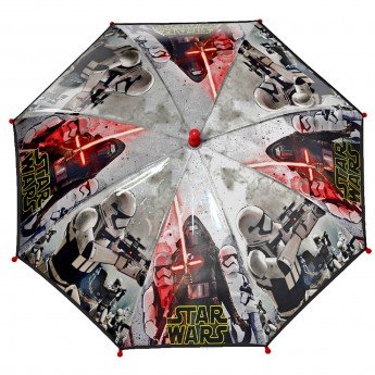 Preisvergleich Produktbild p:os 25572 Star Wars Kinderregenschirm, 84 x 61 cm