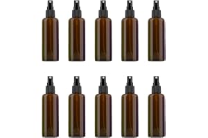 VOANZO 10 st tom plastspruta flaska 100 ml fin mist rese sprejflaska, påfyllningsbar resestorlek, flaska, toalettartiklar, vätskebehållare