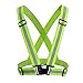 Produktbild Reflektierende Gurt reflektierende Weste Outdoor-Reiten Nacht Laufsport Verkehr fluoreszierende Sicherheit Kleidung und Nacht mit Notfall-Identifikation Label Uniform Code einstellbar