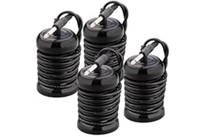 MINGCHENGHENG Ionic Fußbad Maschine Zubehör - Runde Ionen FußBad Zubehör - Ionenfußreinigung Ionisches Fußbad SPA-Maschine mit Massagefunktion Entlastet effektiv (Schwarz:4 stück)