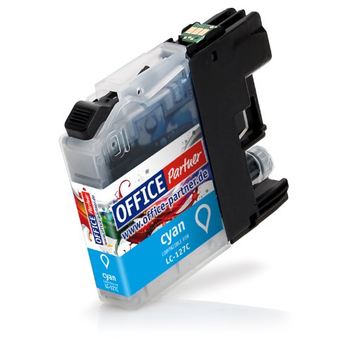 4er multiPack kompatible XL Druckerpatronen zu Brother LC-125 LC-127 (1x BK + je 1x C/M/Y) mit Chip für Brother MFC-J4110DW / J4410DW / J4510DW / J4610DW / J4710DW - 3