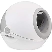 round automatic cat litter box
