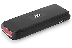 SEASON SF-03 Ebike Batterie Vélo Électrique 36V 10,4Ah /12.8Ah Batterie de Porte-Bagages JCEB360-11 pour E-Bikes Pedelecs de Fischer