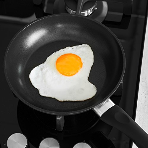 Aluminium Pfannen-Set 3-teilig von K & G seit 1948 geschmiedete Aluminiumpfannen Quantum2 beschichtet , für alle Herdarten/induktionsgeeignet, Antihaft - 6