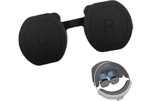 Lotbun Compatible Protector Antipolvo para PS VR, Compatible con PS VR2 Gafas de Silicona Cubierta Protectora, Compatible con para PS VR2
