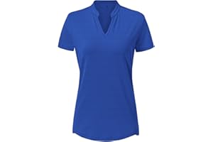 donhobo Damen T-Shirt Kurzarm V-Ausschnitte Laufshirt Sommer Leichte Atmungsaktiv Schnell Trockened Sport Fitness Running Yoga Tops