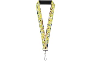 Nickelodeon Buckle-Down Lanyard-Spongebob Squarepants Key Chain