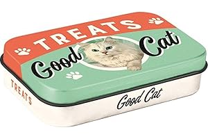 Nostalgic-Art 82205 Good Cat Treat Box, Multi-Colour