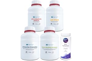 SpaChem Basic Chlorine Starter Kit for Hot Tubs, Spas & Inflatable Spas