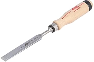 STUBAI Spezial Stechbeitel mit Holzgriff aus Weißbuche, schwedische Form, Ø 16 mm, Stemmeisen zur präzisen Bearbeitung von Holz, Stecheisen für Schreiner Tischler Heimwerker