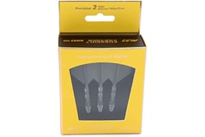 CUESOUL Rost T19 Arbre de fléchettes intégré et Vols en Forme de Grande Aile, Lot de 3