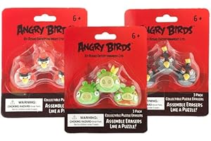 Angry Birds 3 Puzzle Erasers