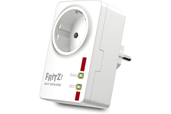 AVM Fritz!Dect Répéteur 100 Mbps Rouge/Blanc