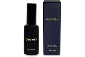 DROWSY Sleep SOS Pillow Spray for Troubled Sleepers. The Ultimate Sleep Hygiene Upgrade. Up to 6 Months of Sleep. 1 Tiny Bottle