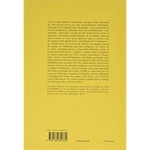 Mythologie de l'événement. Heidegger avec Hölderlin Livre en Ligne Mythologie de l'événement. Heidegger avec Hölderlin Livre en Ligne - Telecharger Ebook